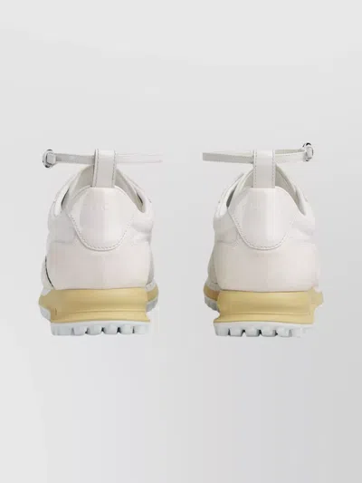 Gucci Motion Sneaker With Adjustable Ankle Strap In White