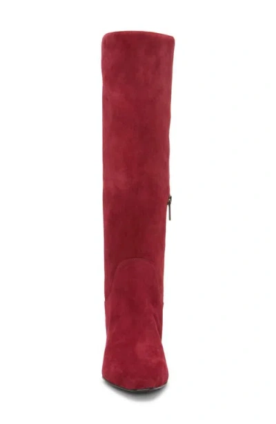 Vince Camuto Avriah Knee High Boot In Burgundy