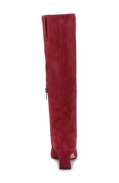 Vince Camuto Avriah Knee High Boot In Burgundy