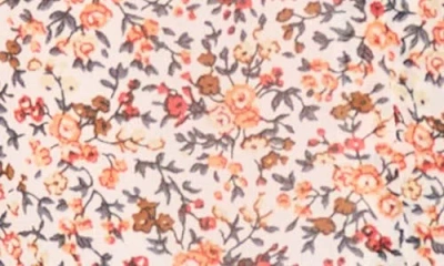 1.state Floral Flutter Sleeve Top In Multi