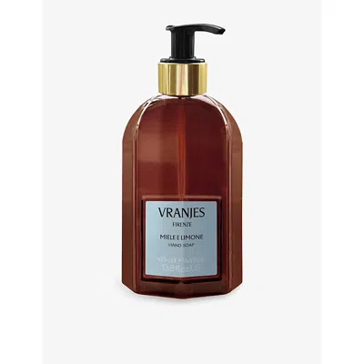 Dr Vranjes Miele E Limone Hand Soap 410ml In Multi