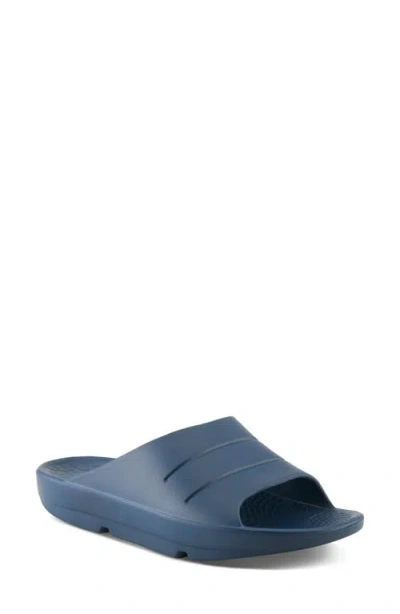 Flexus By Spring Step Shamak Slide In Blue