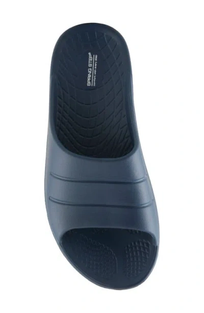 Flexus By Spring Step Shamak Slide In Blue