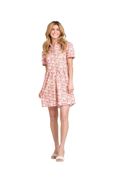 Taylor Tillman Autumn Dress In Pink