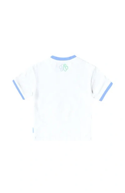 Bits & Bows Boys' Birthday Boy Crewneck T-shirt - Baby In Blue