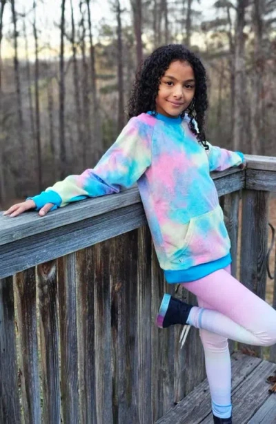 Limeapple Minky Crewneck Sweatshirt In Multi