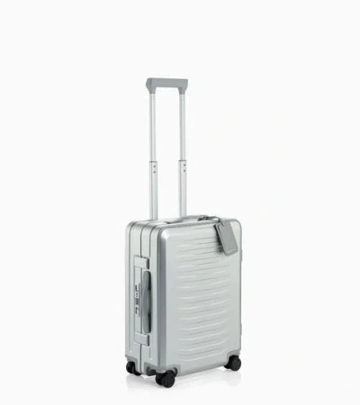 Porsche Design Aluminium Roadster Cabin Suitcase In Silver