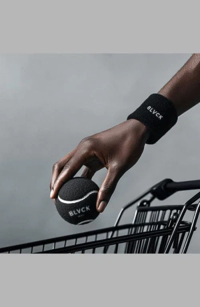 Blvck Sweatband Set In Black