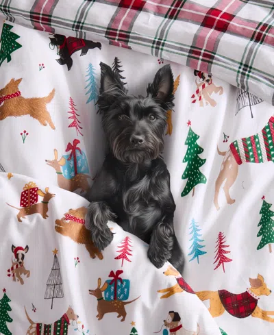 Levtex Home Jingle Paws Reversible 3-pc. Duvet Cover Set, King In Multi