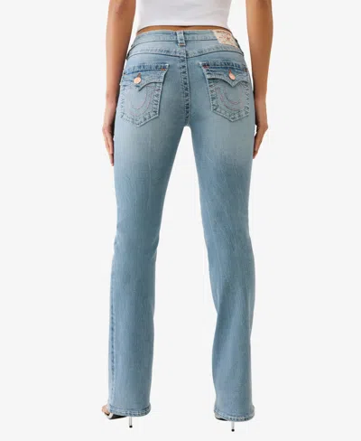 True Religion Multi-pocket Jeans In Blue