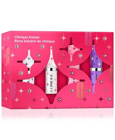 Clinique 4-pc.  Kisses: Hydrating Longwear Lipstick Gift Set In Multi