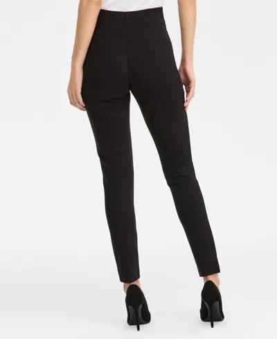 Inc International Concepts Women's High-rise Ponte-knit Leggings, Macy's Exclusive In Black