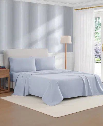 Tommy Hilfiger Light Blue Sheet Set In Blue