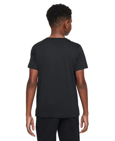 Nike Kids' Boxy Breakdance Graphic T-shirt In Black