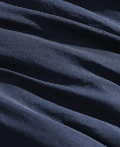 Tommy Hilfiger Solid Microfiber 5-pc. Comforter Set, Twin/twin Xl In Blue