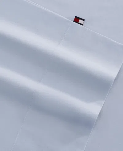 Tommy Hilfiger Light Blue Sheet Set In Blue