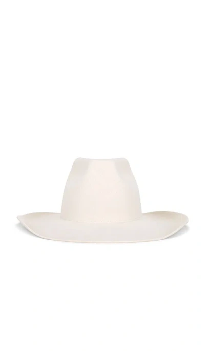 Lack Of Color Nash Western Cowboy Hat In White
