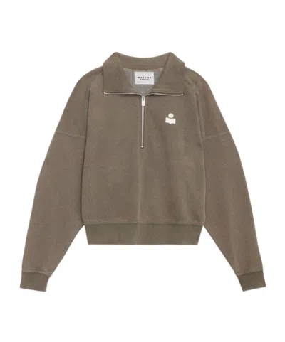 Isabel Marant Étoile Ross Sweatshirt In Green