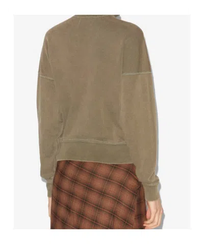 Isabel Marant Étoile Ross Sweatshirt In Green