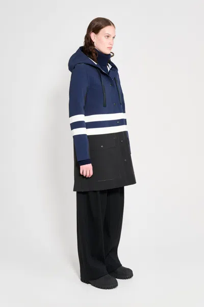Stutterheim Blackeberg Black/navy/white In Multi