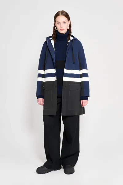 Stutterheim Blackeberg Black/navy/white In Multi