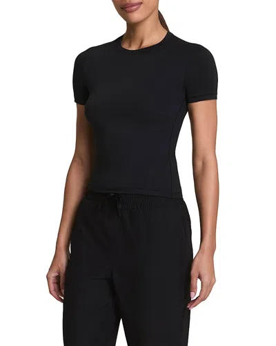 Spanx Airessentials Cap Sleeve Top In Very Black In Black