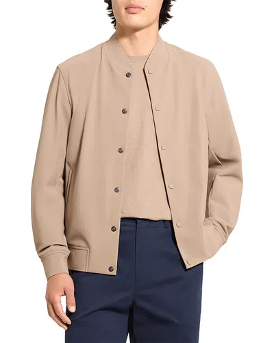 Theory Murphy Bomber Jacket In Precision Ponte In Neutral
