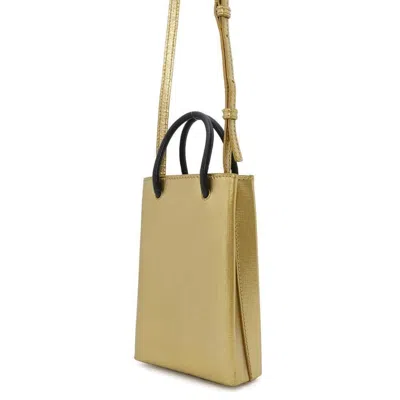 Pre-owned Balenciaga Gold Leather Shoulder Bag ()