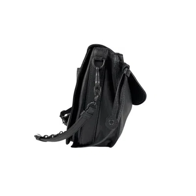 Pre-owned Bottega Veneta Black Intrecciato Shoulder Bag ()