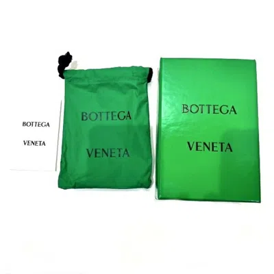 Pre-owned Bottega Veneta Green Silicone Bill Wallet (bi-fold) ()