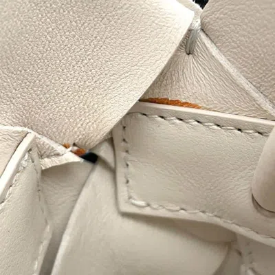 Pre-owned Bottega Veneta Intrecciato Off-white Intrecciato Pochette Shoulder Bag ()