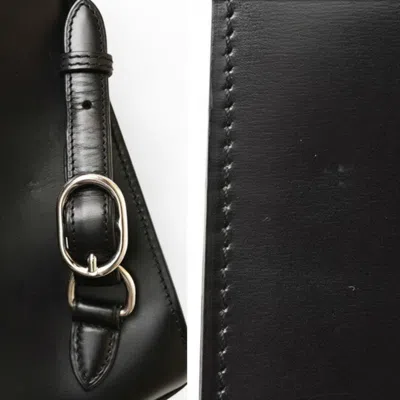 Pre-owned Cartier Black Leather Backpack ()