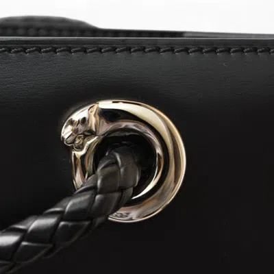 Pre-owned Cartier Black Leather Backpack ()