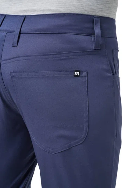Travismathew Open To Close Performance Pants In Blue