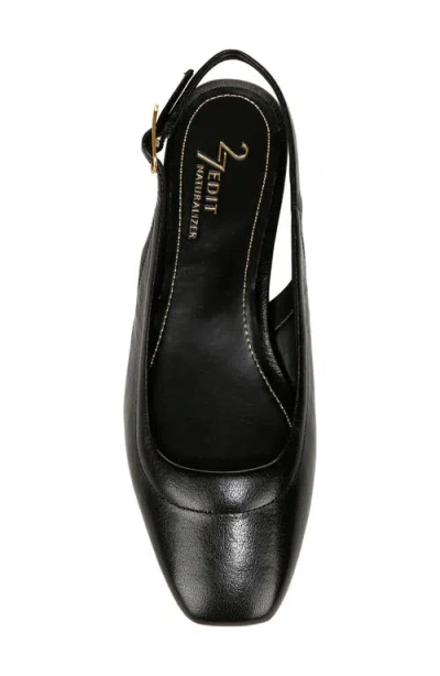 27 Edit Naturalizer Cadence Slingback Flat In Black