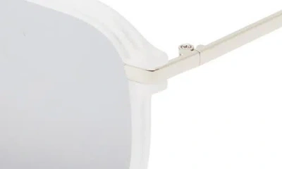 Vince Camuto Aviator Sunglasses In Metallic