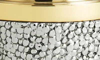 Michael Aram Shagreen Cocktail Shaker In Silver