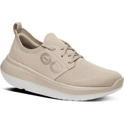 Oofos Oomy Stride Sneaker In Brown