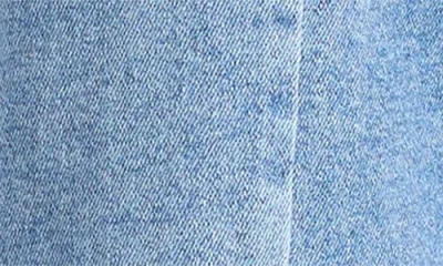 Warp & Weft Warp+weft High Waist Wide Leg Jeans In Blue