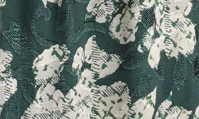 Vince Camuto Plus Size Smocked Waist Tiered Ruffle Maxi Dress In Green