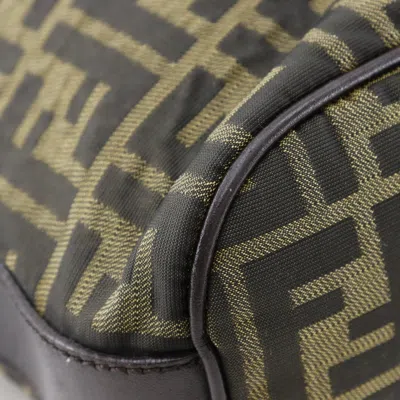 Pre-owned Fendi Brown Nylon Shoulder Bag ()