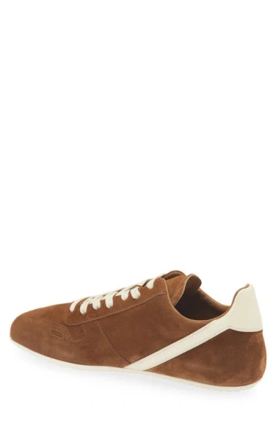 Rick Owens Concordians Minimal Sneak Sneaker In Brown