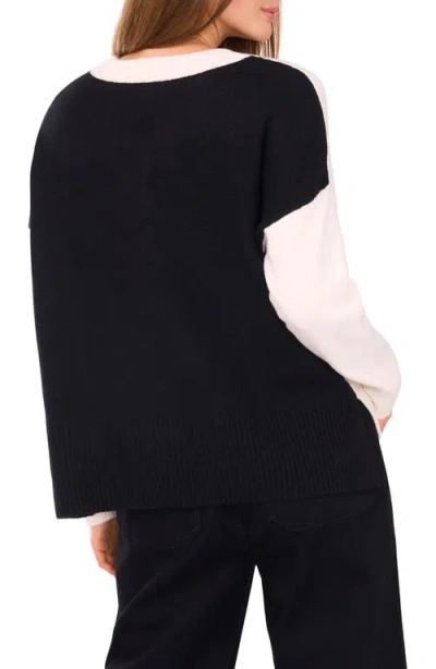 Vince Camuto High-low Sweater In White