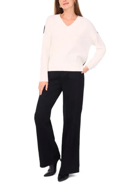 Vince Camuto High-low Sweater In White