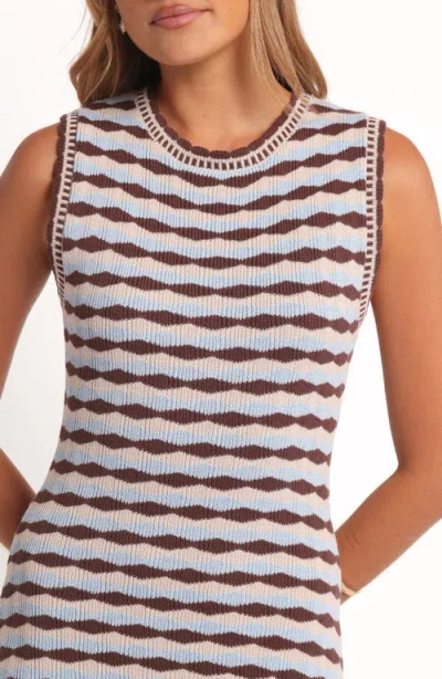 Petal And Pup Petal & Pup Elfrida Sleeveless Knit Dress In Multi