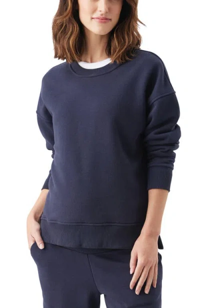 Ripe Maternity Relax Nursing Sweat Sweater In Blue