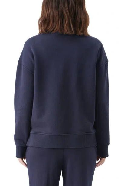 Ripe Maternity Relax Nursing Sweat Sweater In Blue