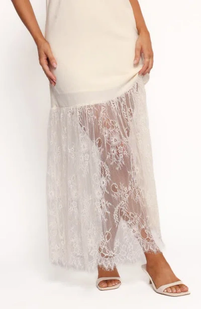 Petal And Pup Petal & Pup Grant Lace Sleeveless Maxi Dress In White