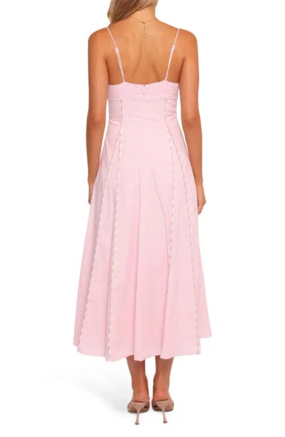Petal And Pup Petal & Pup Talyn Sleeveless Midi Dress In Pink