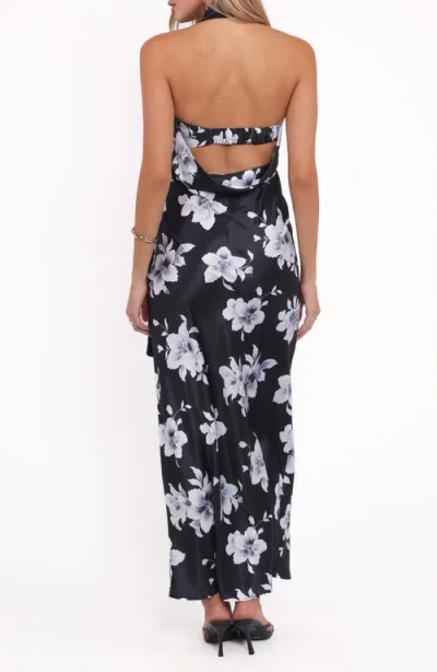 Petal And Pup Petal & Pup Freida Maxi Halter Dress In Black